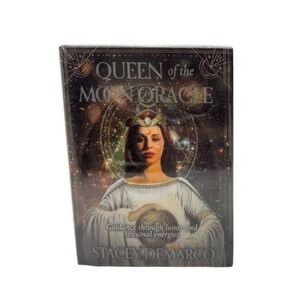 Queen of the Moon Oracle Cards Guidance Through Lunar and Seasonal Energies Deck